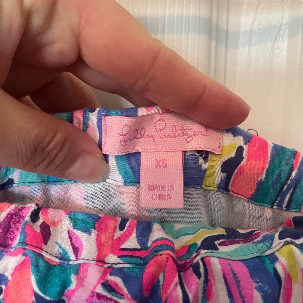 Lilly Pulitzer Ailsie Strapless Jumpsuit in True Blue - Picture 5 of 5